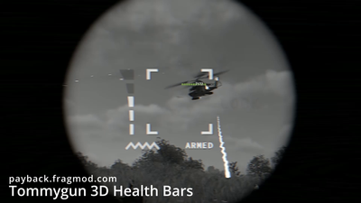 Tommygun 3D Health Bar