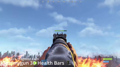 Tommygun 3D Health Bar