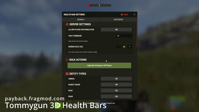 Tommygun 3D Health Bar